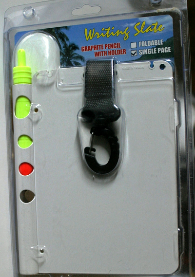 Dive Slate - Sualtı Yazı tahtası - Vortex-VX-WS11