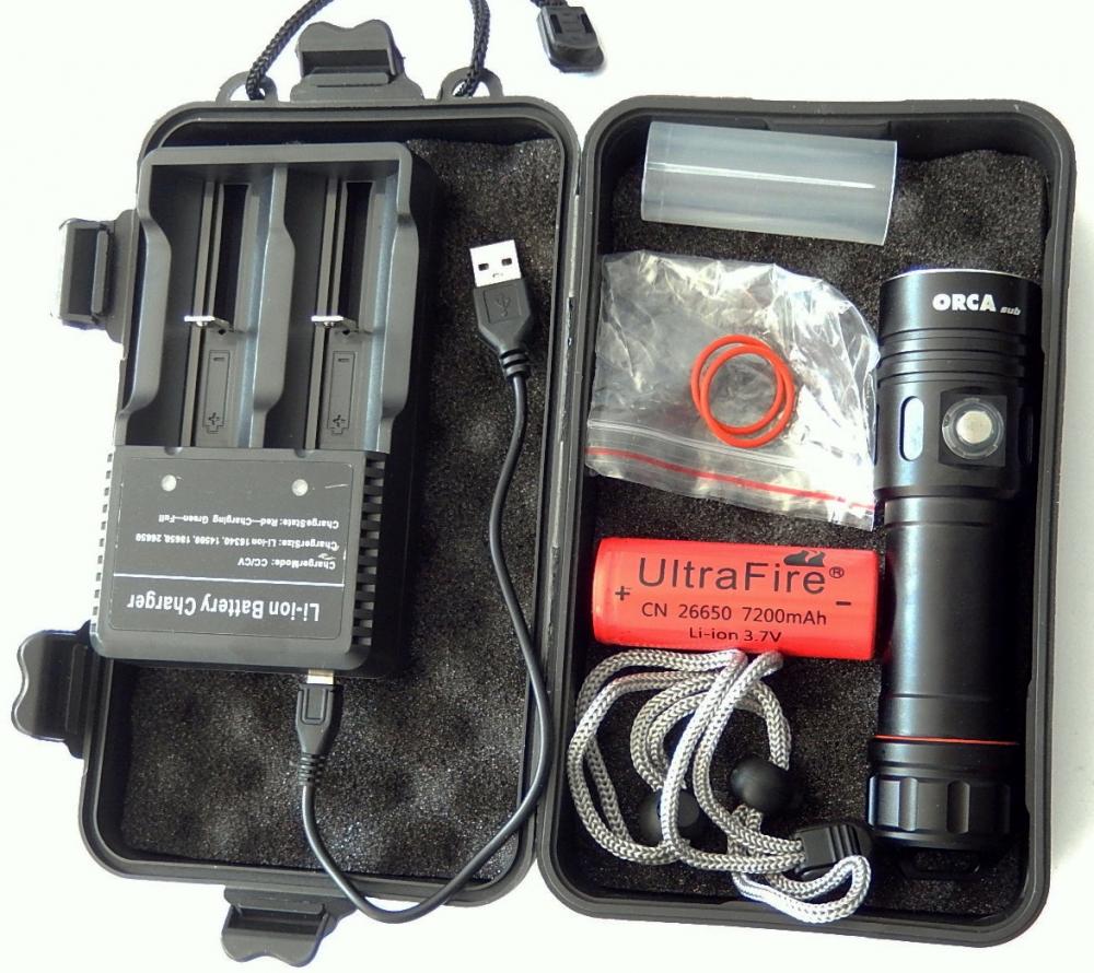 Dalış Feneri ORCA  - MTX-1200F