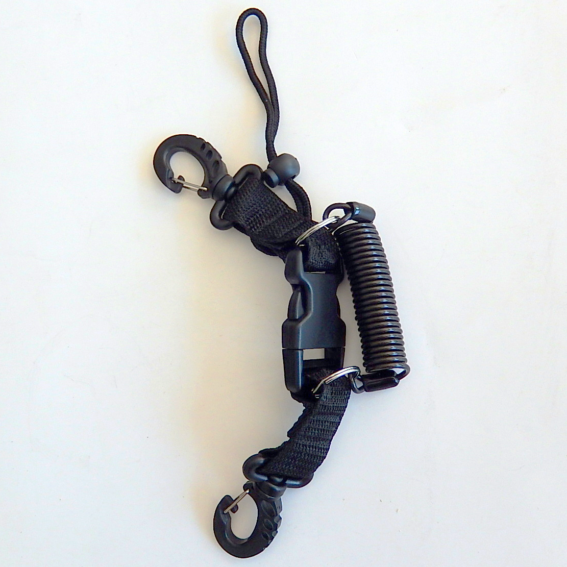 Retraktör - Spiral Hortumlu , Plastik Karabinalı