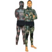 Dalış Elbisesi Picasso Termal Skin Green Camu - 5mm